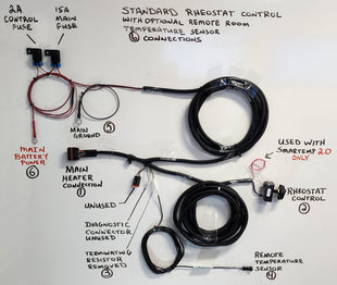 Webasto Sensor External Temperature for Air Top 2000 STC 1319842A