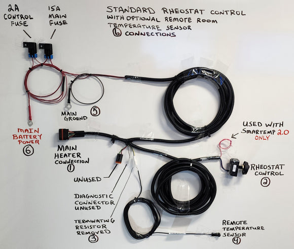 Webasto Sensor External Temperature for Air Top 2000 STC 1319842A